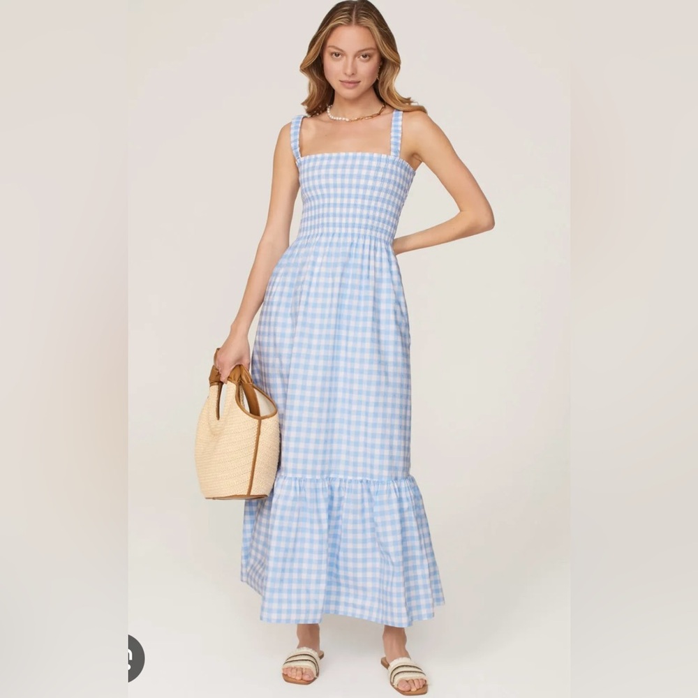 NWOT HILL HOUSE HOME ANJULI NAP DRESS GINGHAM